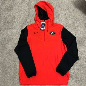 Georgia Bulldogs Nike Player Issue Hybrid Jacket On Field NWT Unworn Size M CFP